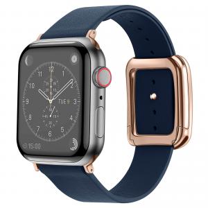  Armband med roséguldspänne för Apple Watch 45/44/42mm