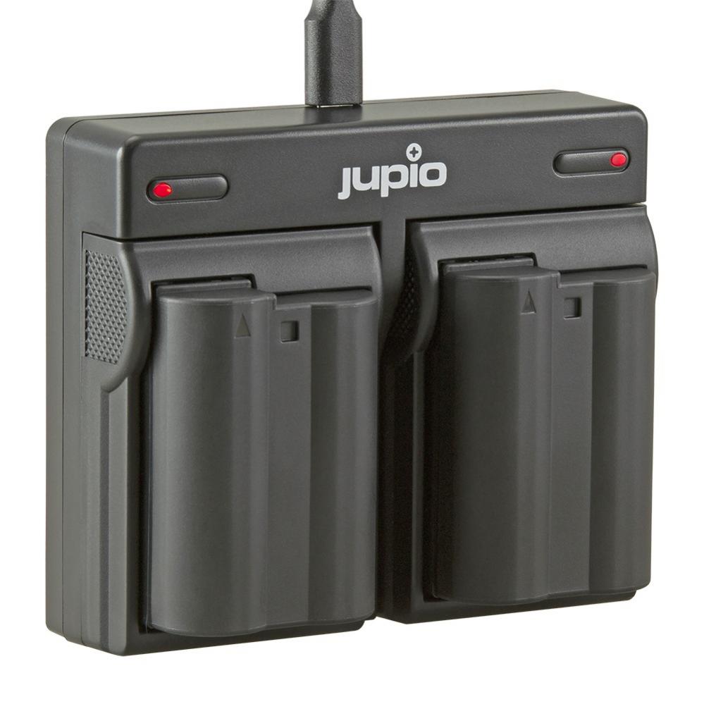  Jupio EN-EL15C 2100mAh 2x Batterier och USB-laddare fr Nikon EN-EL15C