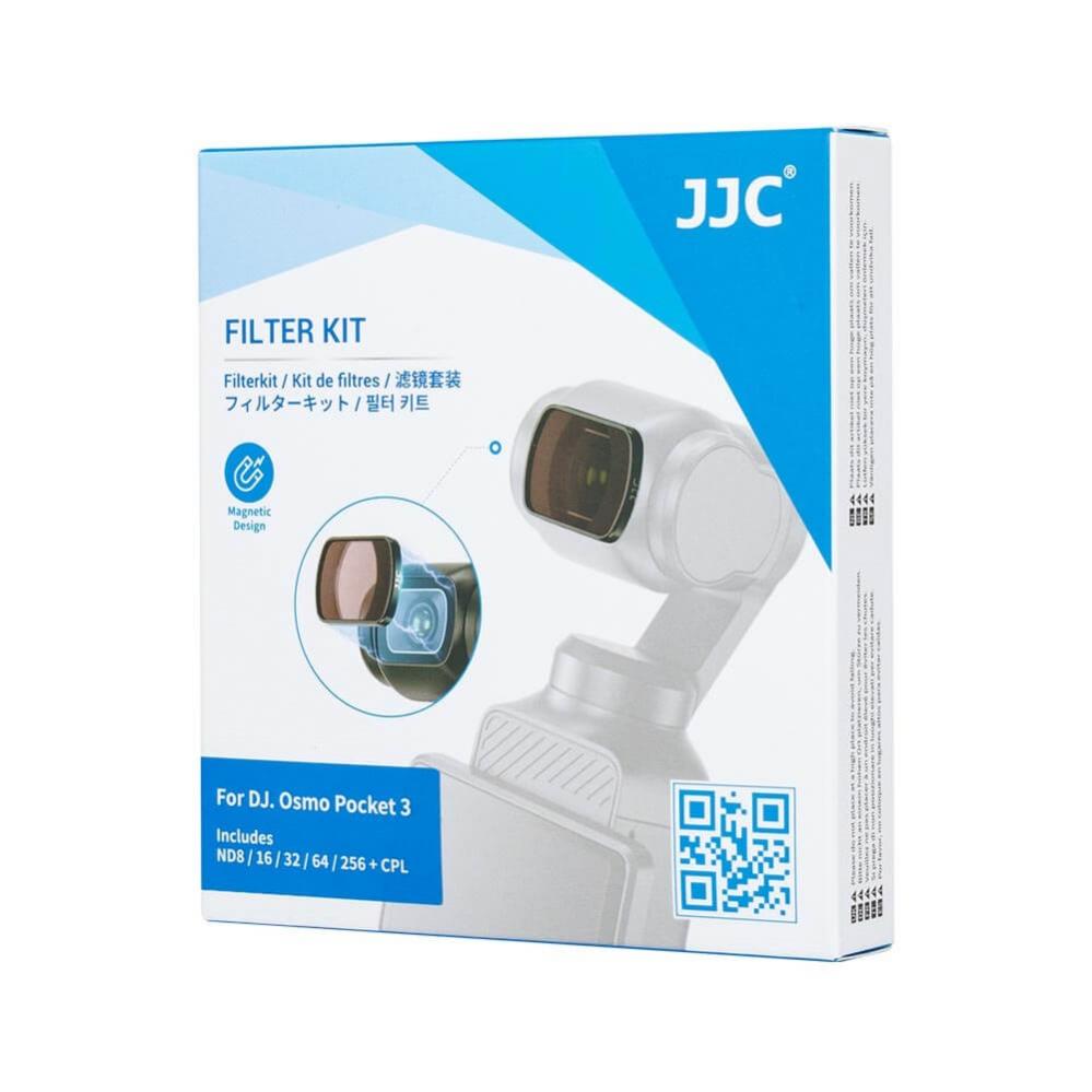  JJC Filterpaket ND8 ND16 ND32 ND64 ND256 CPL fr DJI Osmo Pocket 3