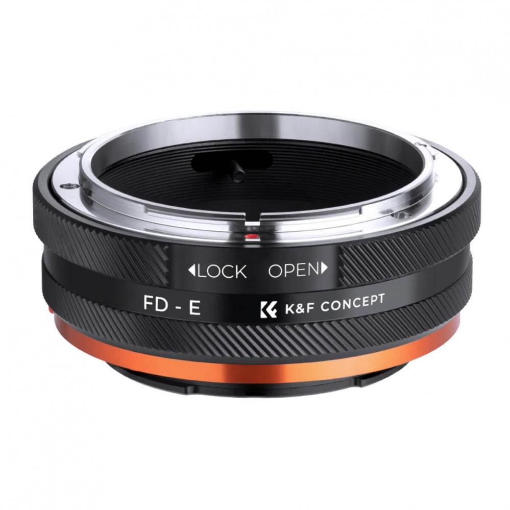  K&F Concept Objektivadapter IV Pro till Canon FD objektiv fr Sony E