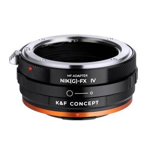  K&F Concept Objektivadapter IV Pro till Nikon F/D/G-objektiv för Fujifilm X