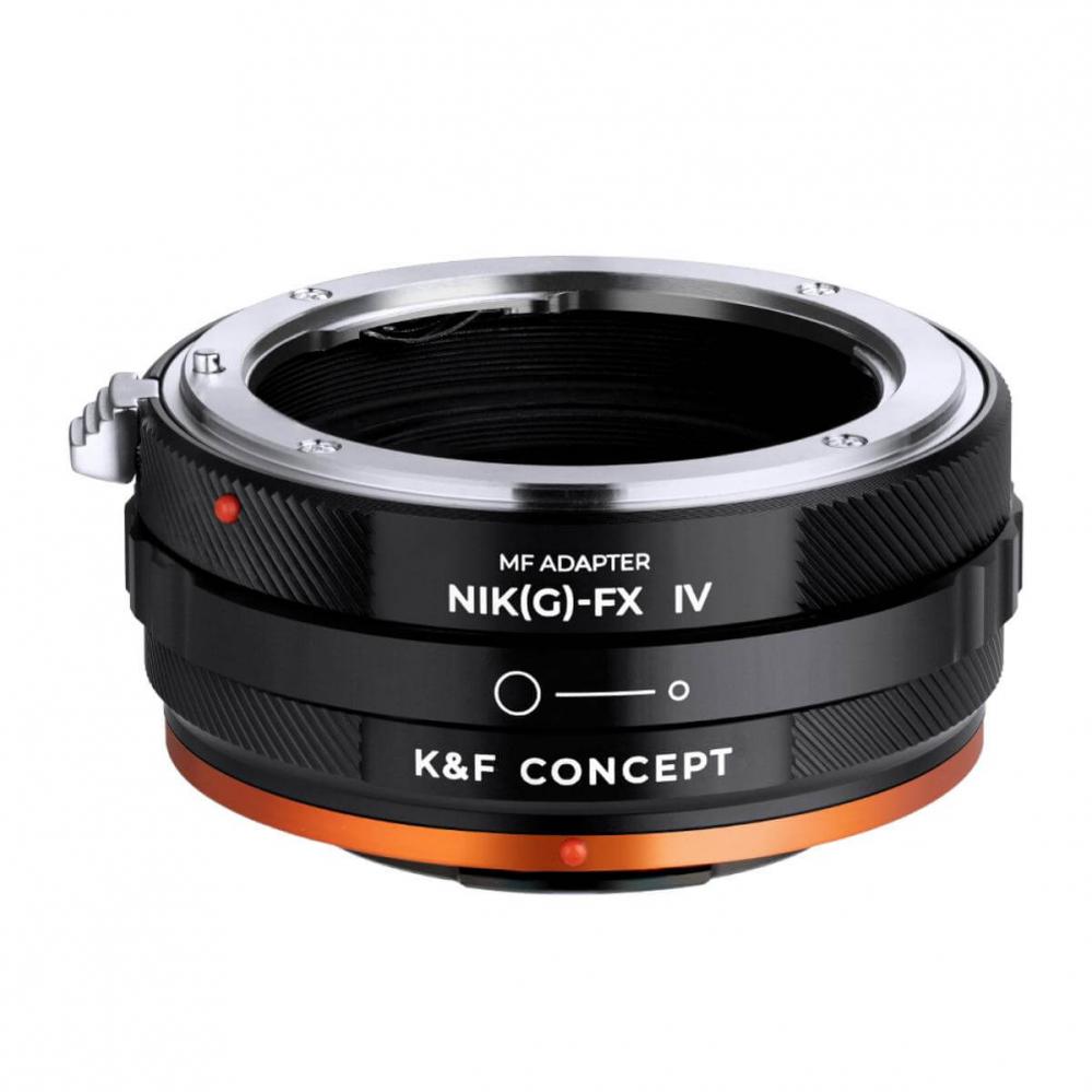  K&F Concept Objektivadapter IV Pro till Nikon F/D/G-objektiv fr Fujifilm X