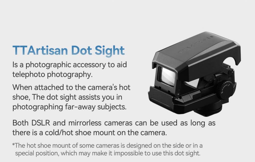  TTArtisan Dot Sight B - Sikteshjlpmedel fr telefoto