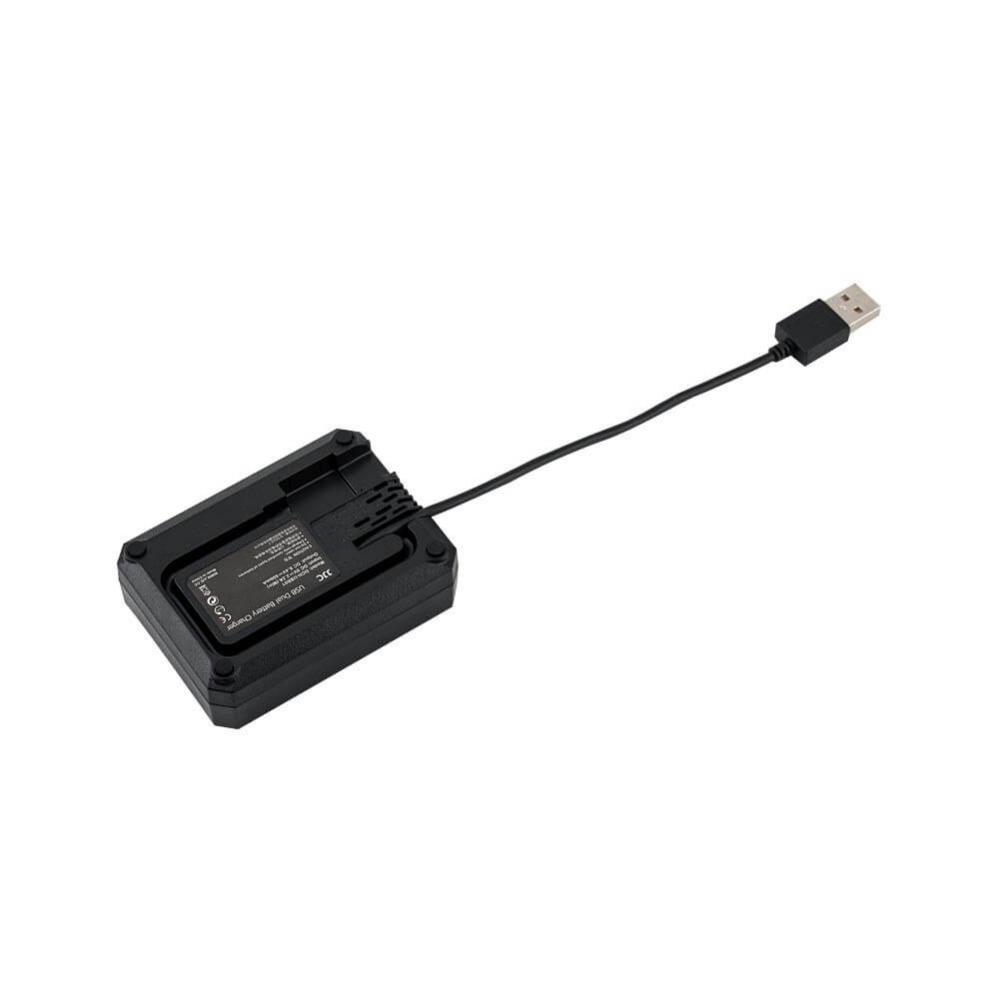  JJC USB-driven dubbel batteriladdare fr DMW-BLF19 BLK22 BP-61 BLF19/B BLK22