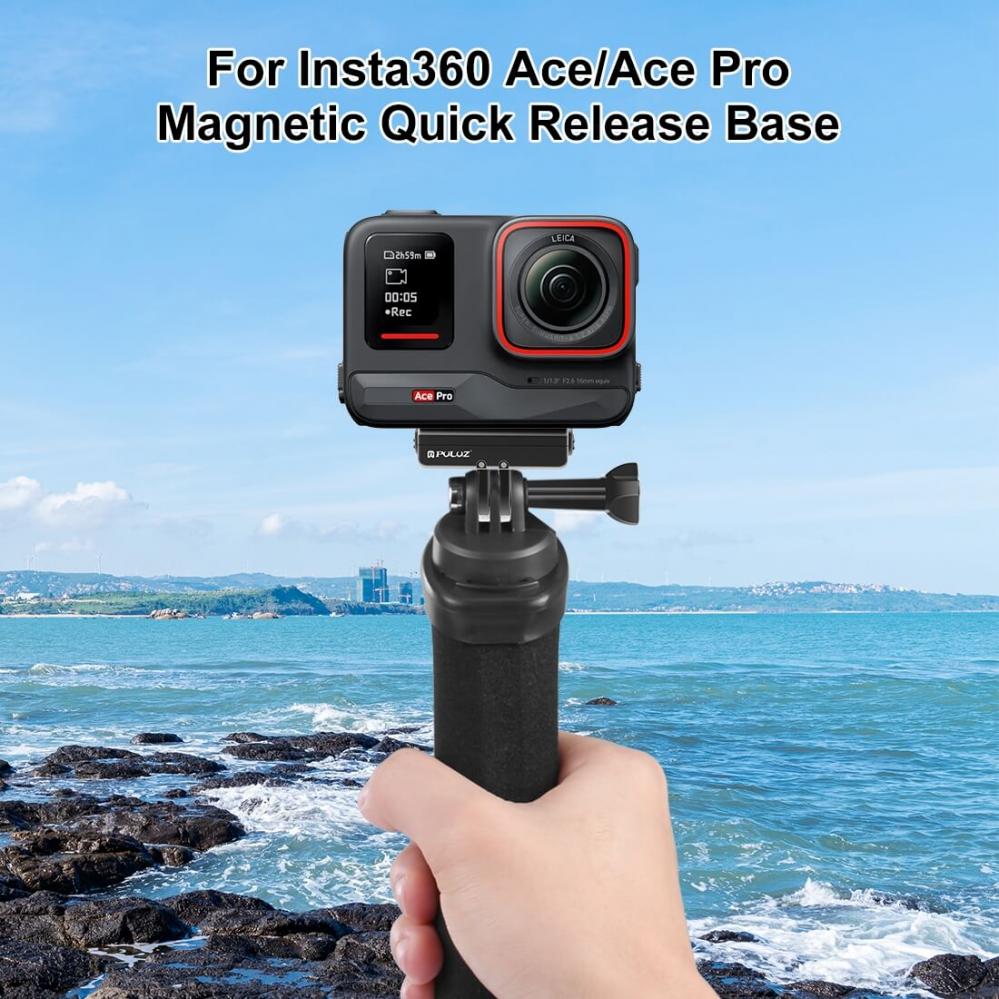  Puluz Folding Fingers med 1/4-tum gnga magnetfste fr Insta360 Ace Ace Pro X4