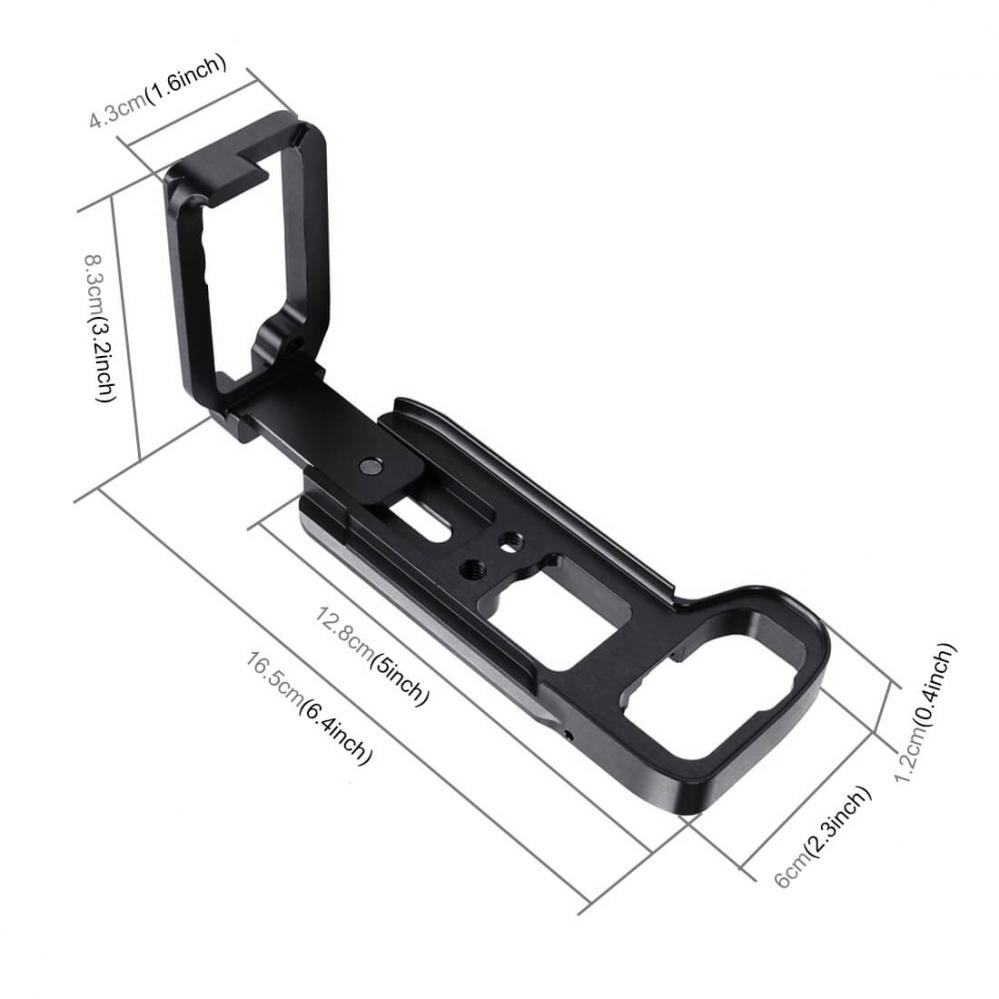  Puluz L-Bracket fr Sony A9, Sony A7R III