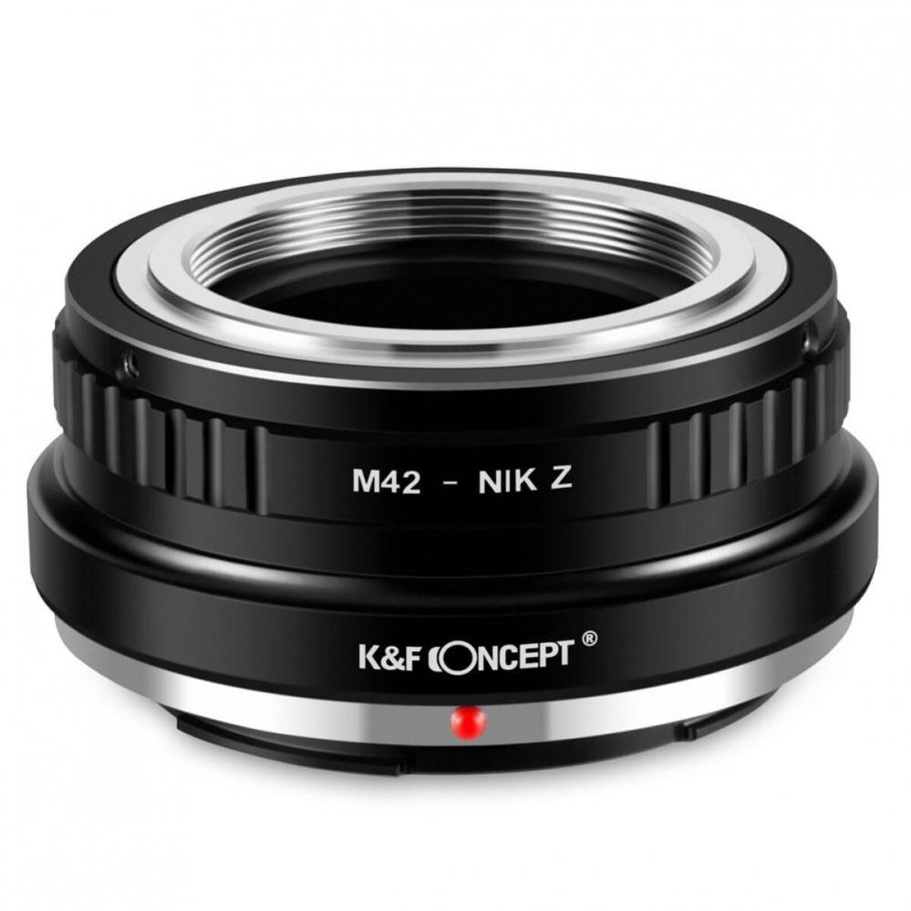  K&F Concept Objektivadapter till M42 objektiv fr Nikon Z kamerahus