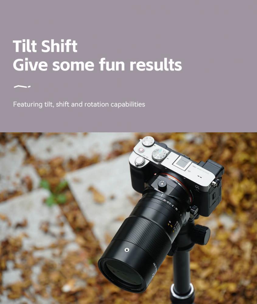  TTArtisan 100mm f/2.8 Tilt-Shift Makroobjektiv Fullformat fr Fujifilm X