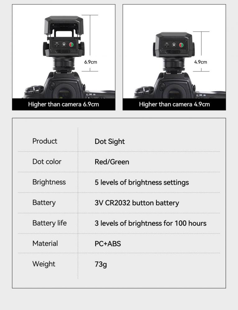  TTArtisan Dot Sight B - Sikteshjlpmedel fr telefoto