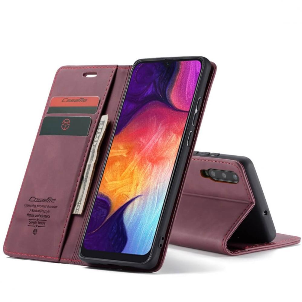  CaseMe Plnboksfodral med kortplats fr Galaxy A50