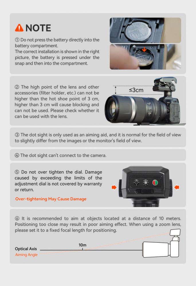  TTArtisan Dot Sight B - Sikteshjlpmedel fr telefoto