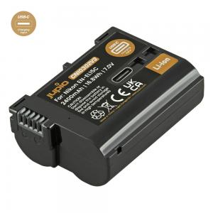  Jupio kamerabatteri 2400mAh för Nikon EN-EL15C USB-C input CNI0302V2