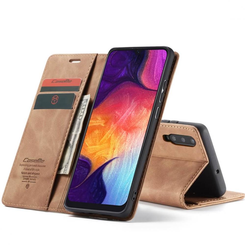  CaseMe Plnboksfodral med kortplats fr Galaxy A50