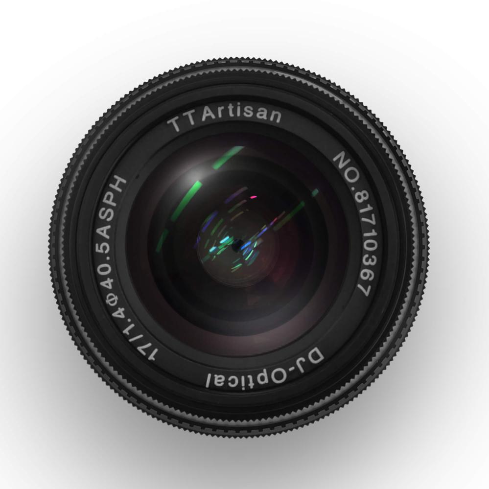  TTArtisan 17mm f/1.4 Vidvinkelobjektiv för Micro 4/3