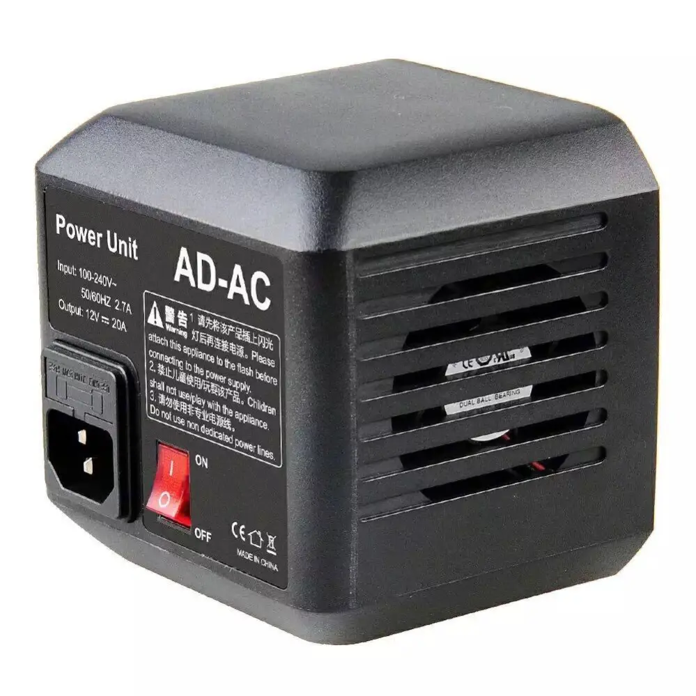 Godox Nätadapter för AD600 AD600B AD600BM AD600M