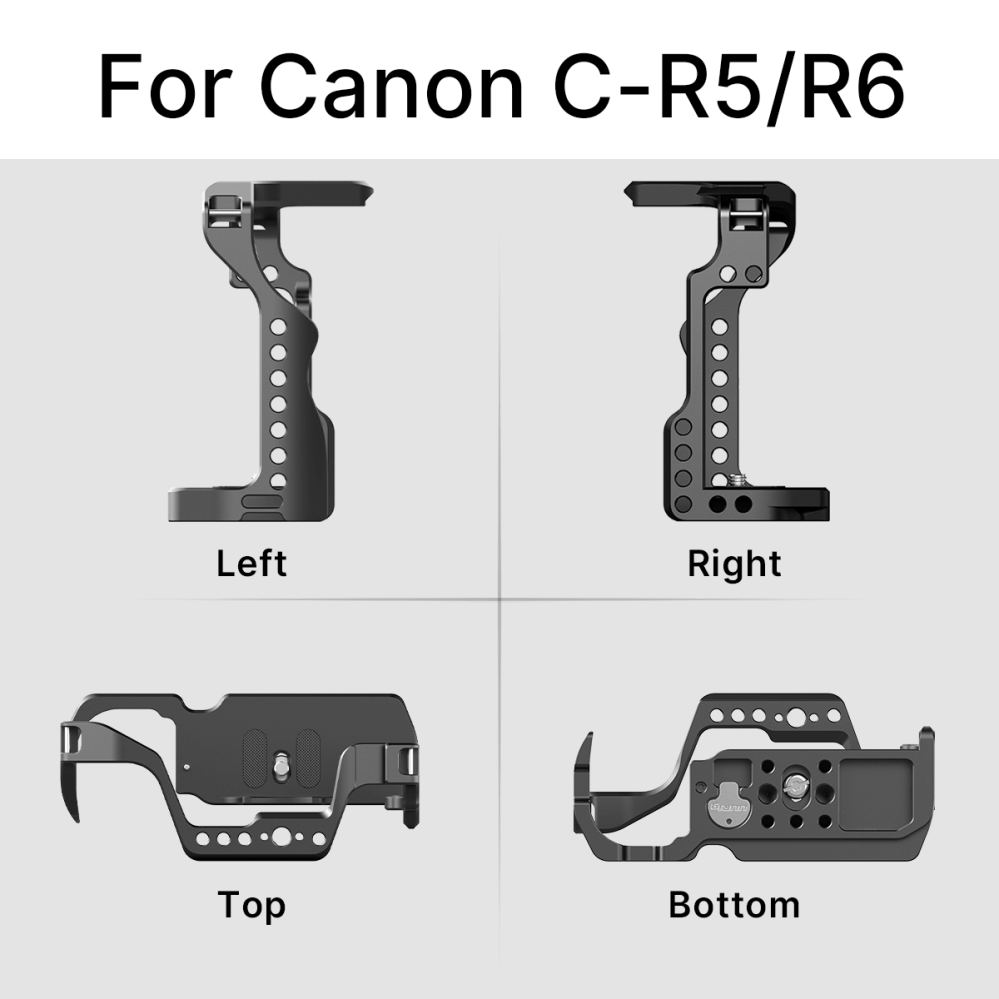  UURig Kamerabur för Canon EOS R5/R6