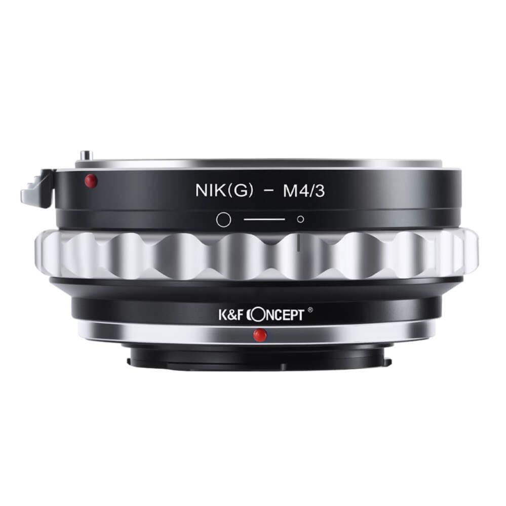  K&F Concept Objektivadapter till Nikon G/F objektiv för Micro 4/3 kamerahus