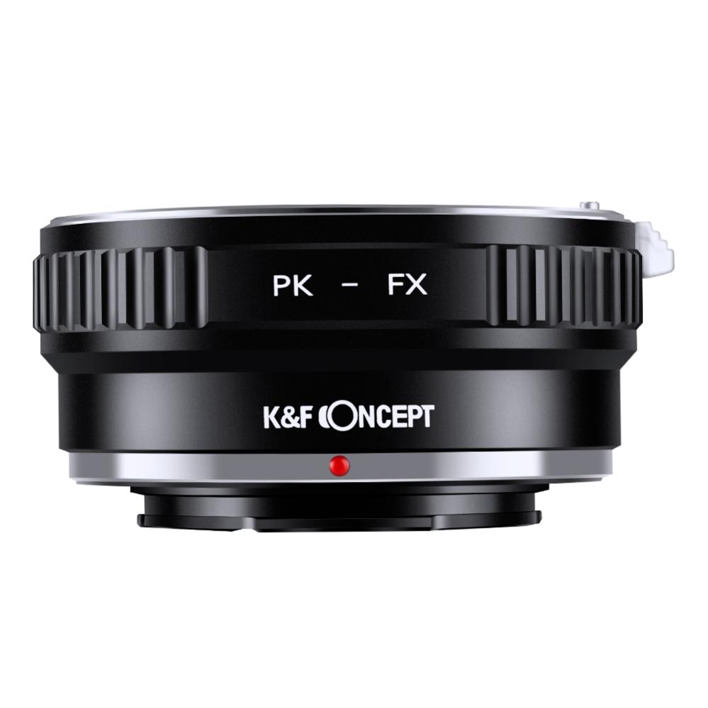  K&F Concept Objektivadapter till Pentax K objektiv för Fujifilm X kamerahus