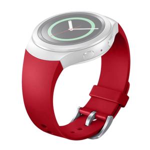  Silikonarmband Röd för Samsung Gear S2/S2 Sport