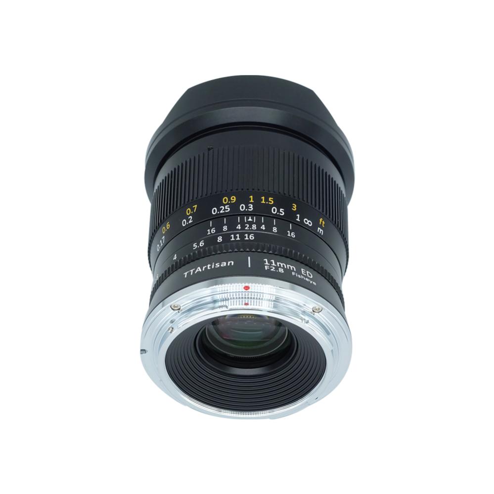  TTArtisan 11mm f/2.8 Fisheye-objektiv Fullformat för Canon EOS DSLR