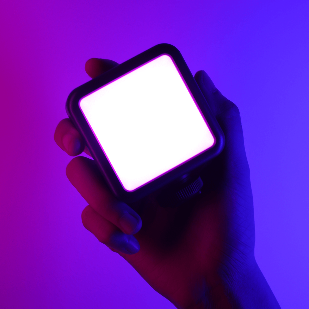  Ulanzi RGB Led-panel Mini för kamera med inbyggt batteri