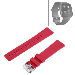  Silikonarmband Röd Fitbit Versa/ Versa 2 145-205mm