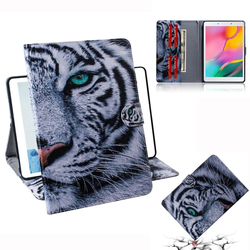  Fodral för Galaxy Tab A 8.0 (2019) T290/T295 med tiger