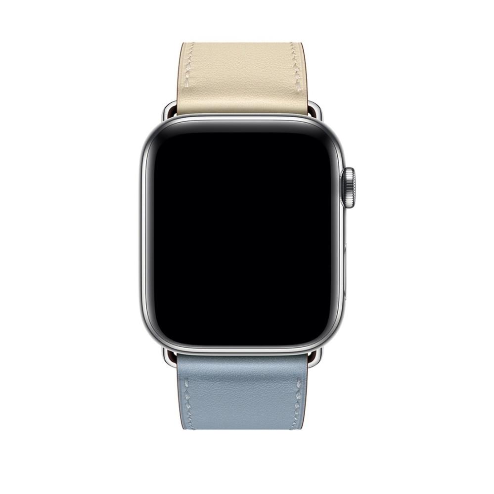  Armband för Apple Watch 38/40/41mm PU-läder Tvåfärgad