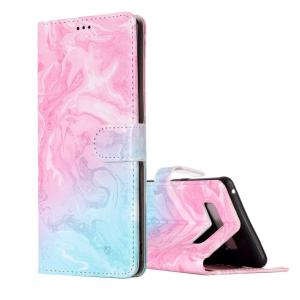  Plånboksfodral för Galaxy Note 8 - Marmormönster rosa & blå