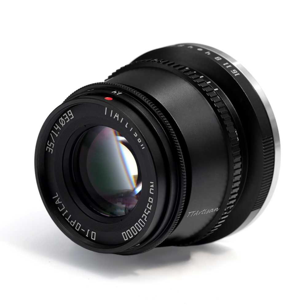  TTArtisan 35mm f/1.4 objektiv APS-C för Sony E