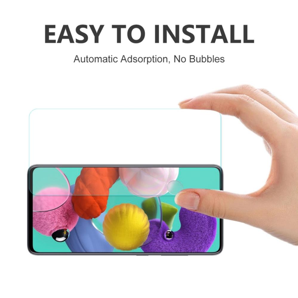  Skärmskydd för Samsung Galaxy A51 av härdat glas