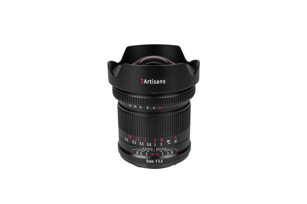  7Artisans 9mm f/5.6 objektiv för Canon EOS RF Fullformat