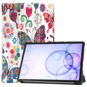  Fodral för Galaxy Tab S6 T860/T865 - Fjärilsmönster