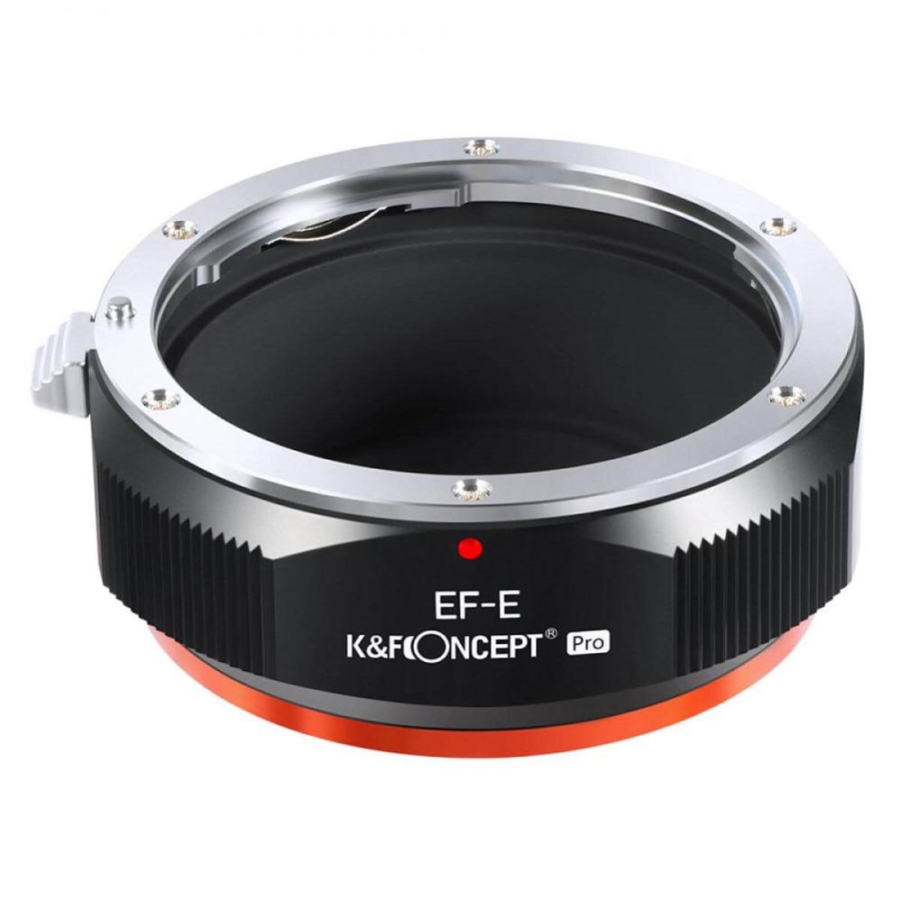  K&F Objektivadapter Pro till Canon EF/EF-S objektiv för Sony E kamerahus