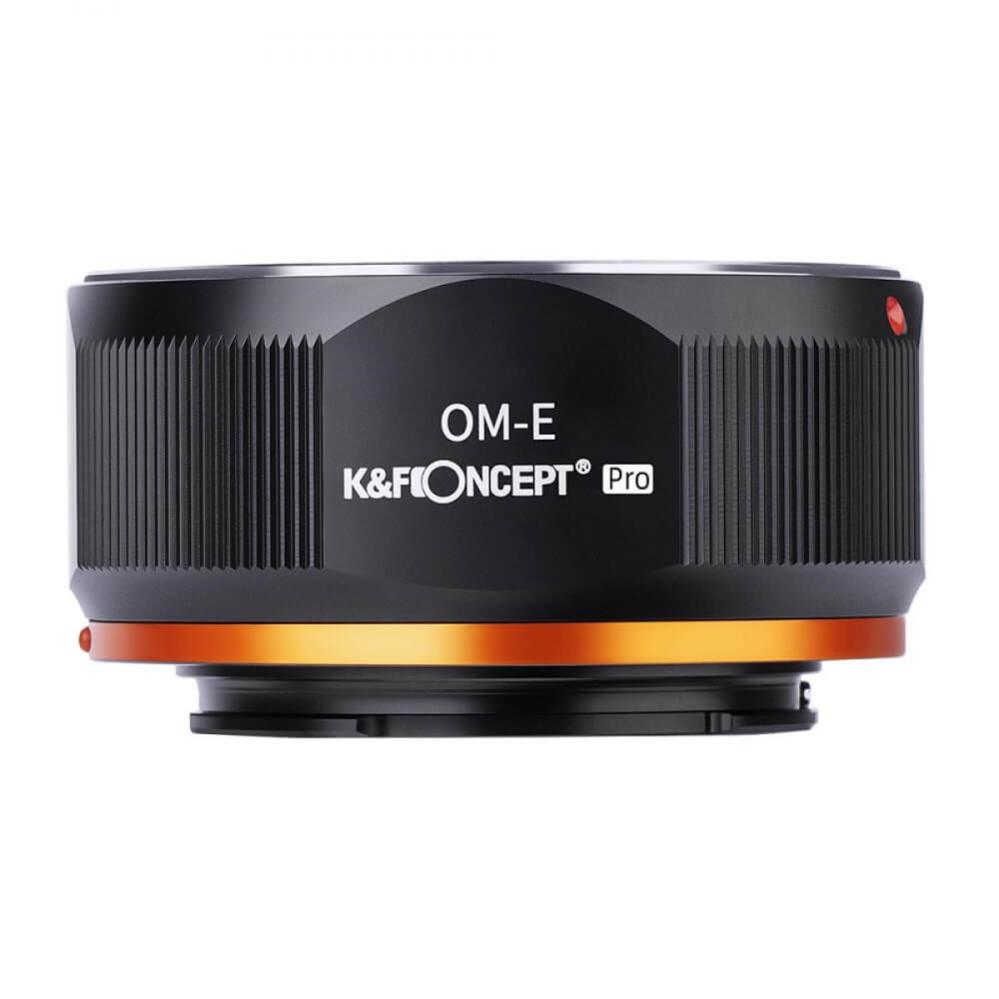  K&F Concept Objektivadapter Pro till Olympus OM objektiv för Sony E kamerahus