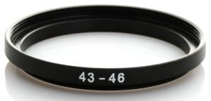  Step Up Ring 43-46mm - Gör filtergängan större