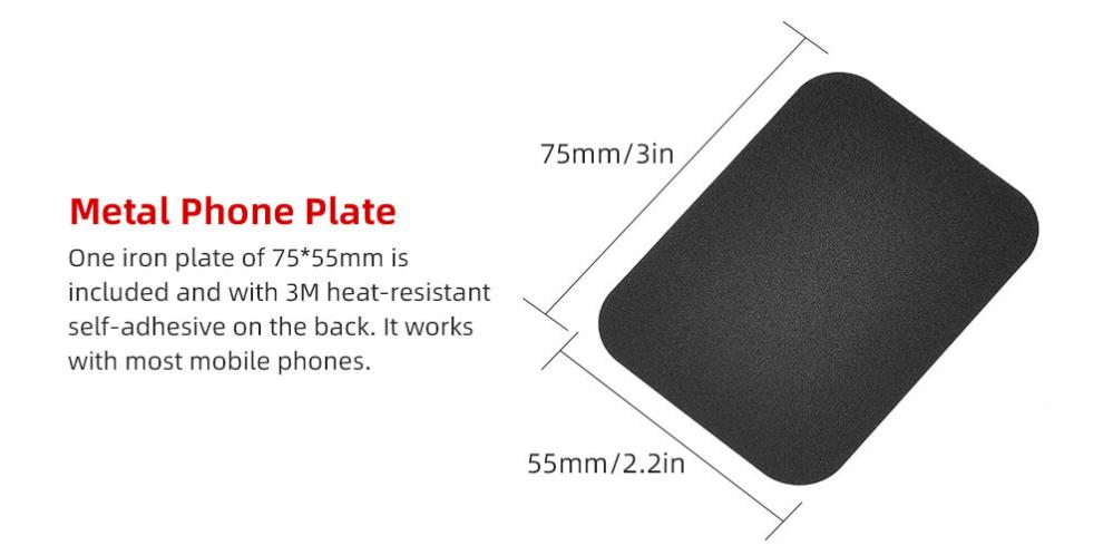  Sunwayfoto BA-43 Mobilhållare för kikare magnetisk modell med adapterring