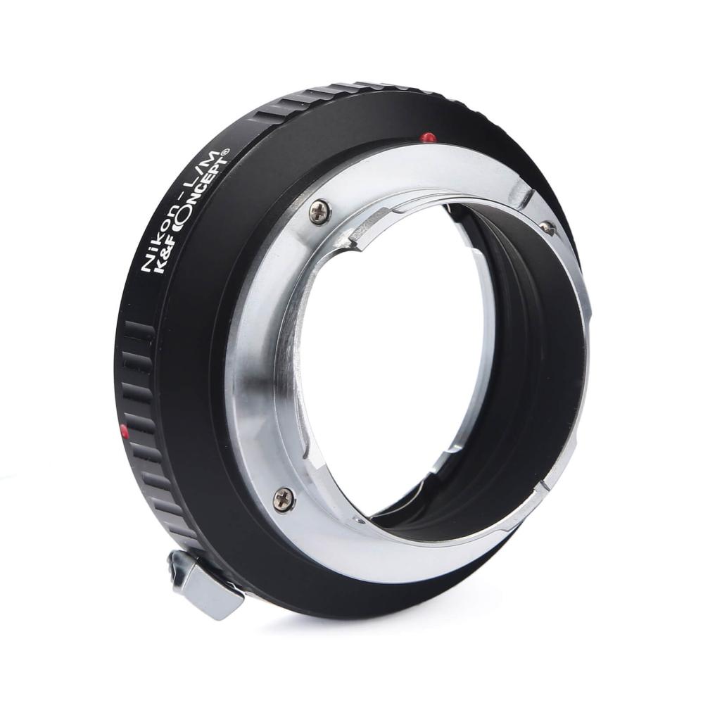  K&F Concept Objektivadapter till Nikon F objektiv för Leica M kamerahus