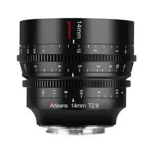  7artisans 14mm T2.9 Spectrum Cinema Objektiv Fullformat för Leica L-fäste