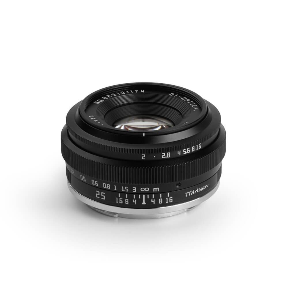  TTArtisan 25mm f/2.0 objektiv APS-C för Fujifilm X