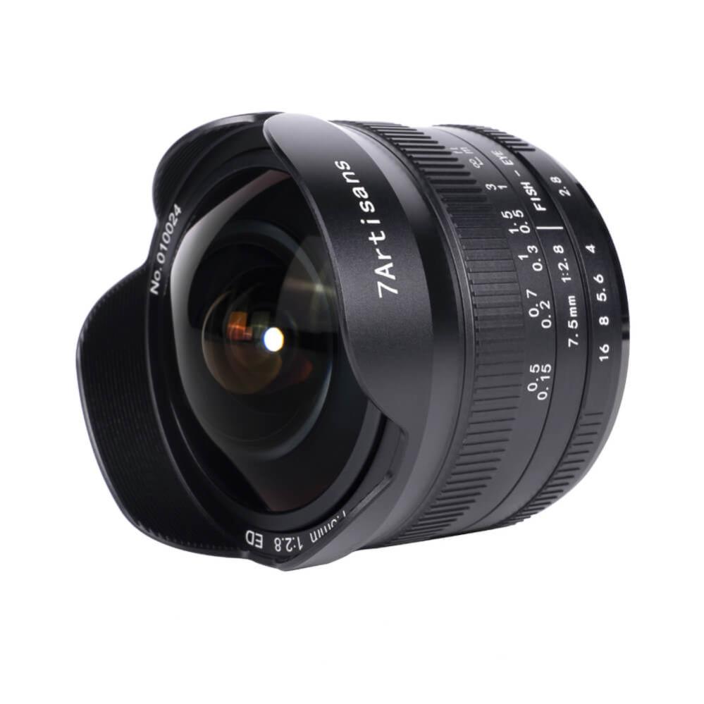  7Artisans 7.5mm f/2.8 II Fisheye-objektiv för Canon EOS R