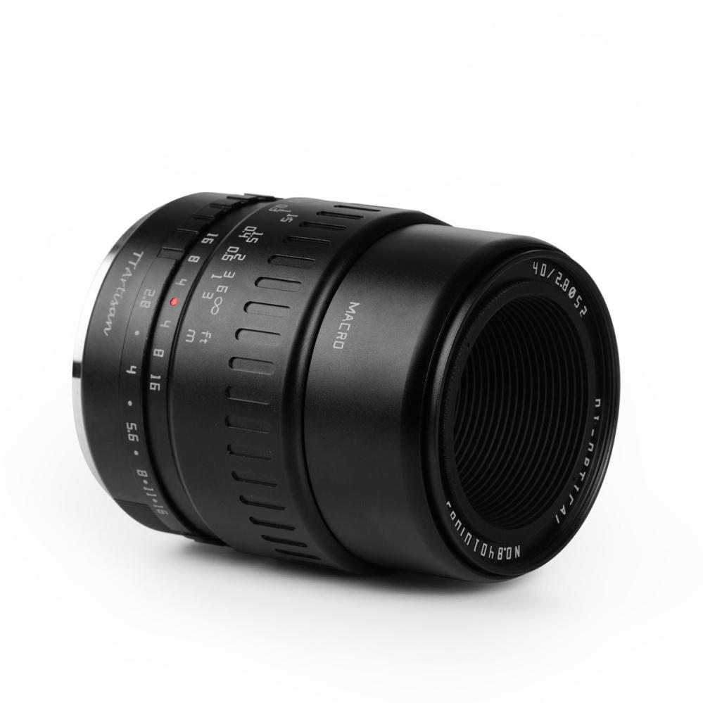  TTArtisan 40mm f/2.8 Makroobjektiv APS-C för Sony E