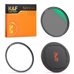  K&F Concept Magnetiskt ND-filter ND8 med adapterring & magnetlock