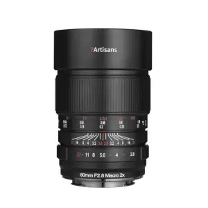  7Artisans 60mm f/2.8 Makroobjektiv 2x Fullformat för Sony E