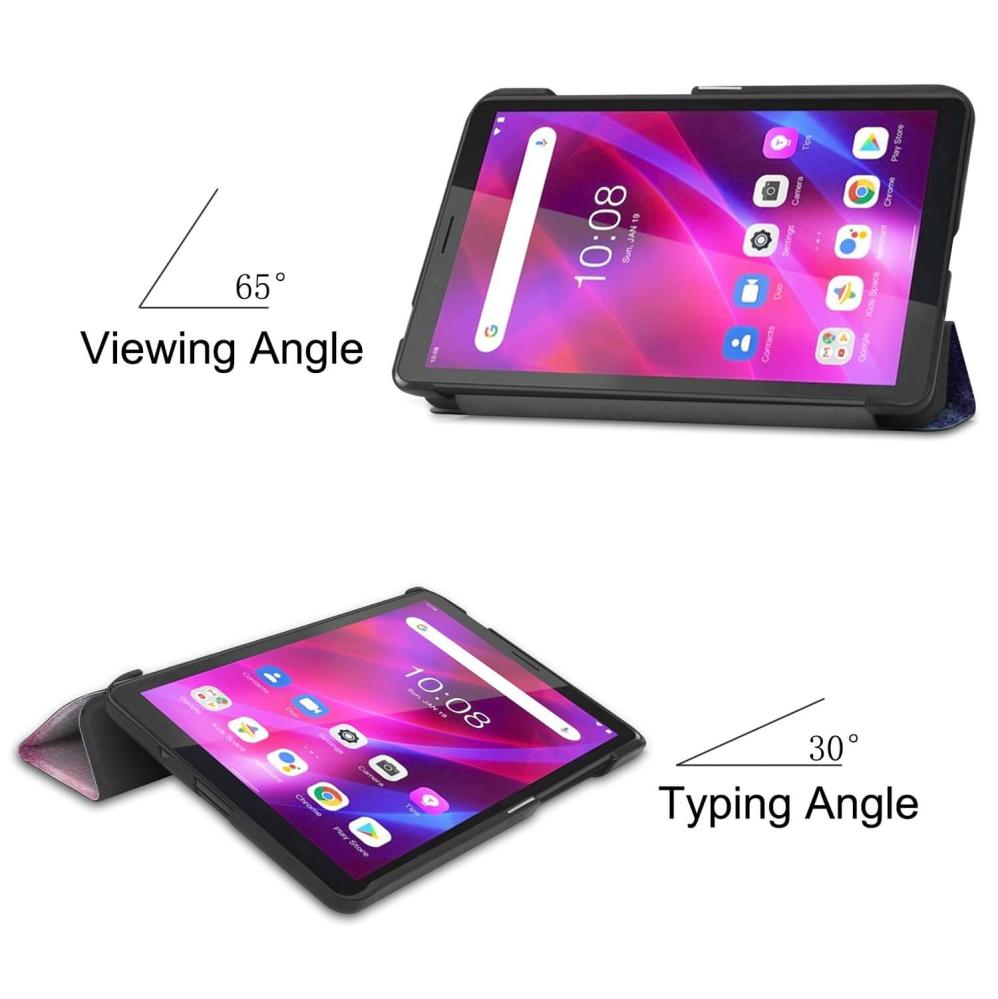  Fodral för Lenovo Tab M7 3rd Gen - Rymdmönster