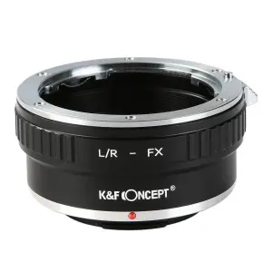  K&F Concept Objektivadapter till Leica R objektiv för Fujifilm X kamerahus