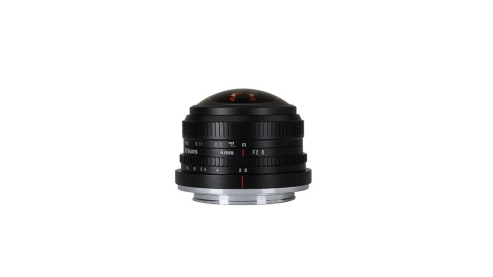  7Artisans 4mm f/2.8 Fisheye-objektiv APS-C för Micro 4/3