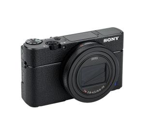  Kiwifotos Skin för Sony RX100 VII - Svart Läder