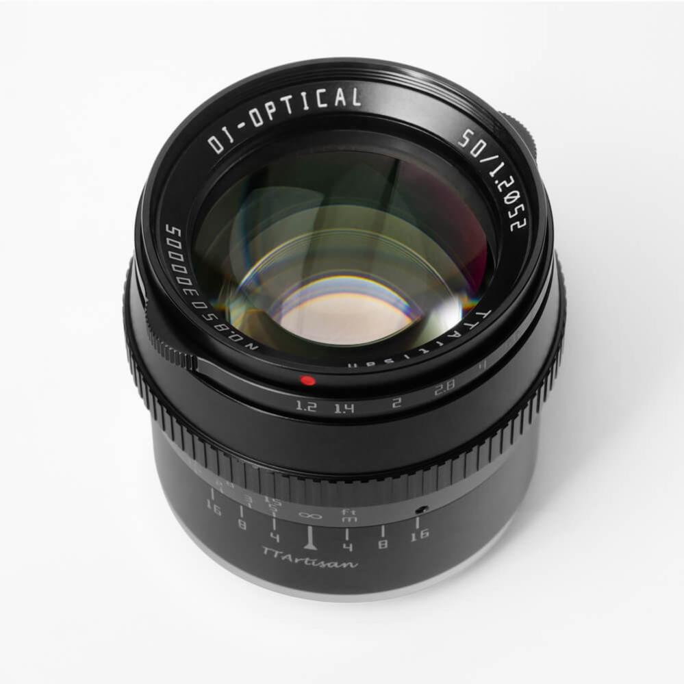  TTArtisan 50mm f/1.2 Objektiv APS-C för Leica L