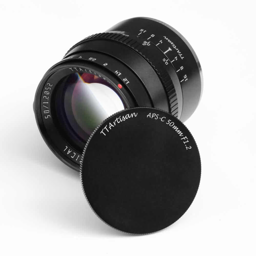  TTArtisan 50mm f/1.2 Objektiv APS-C för Fujifilm X